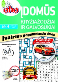 ID 43 „oho 10 min. Įdomūs kryžiažodžiai ir galvosūkiai“ ID 43 „oho 10 min. Įdomūs kryžiažodžiai ir galvosūkiai“